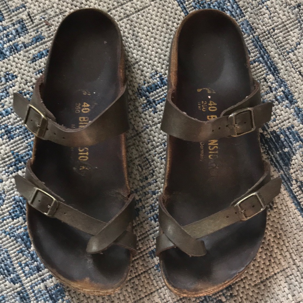 Bronze Birkenstock EU 40/ US 8.5
